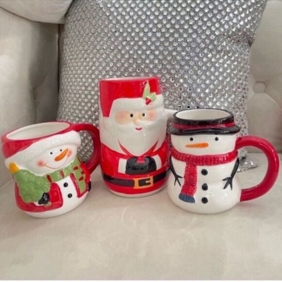 New Set of 3 Christmas mug - Picture 6 of 7
